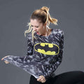 Batman Onyx Women's Long Sleeve Rashguard-RashGuardStore