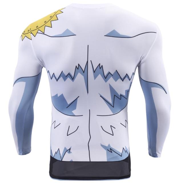 Digimon 'Angemon' Long Sleeve Compression Rash Guard-RashGuardStore