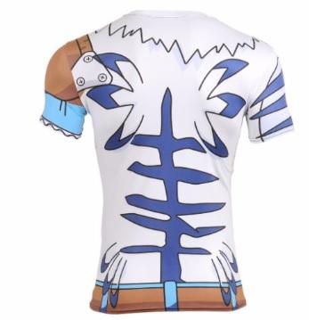 Digimon 'Weregarurumon' Short Sleeve Compression Rash Guard-RashGuardStore