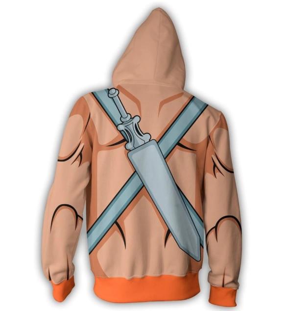 He Man Zip Up Hoodie-RashGuardStore