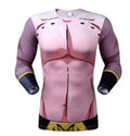 Kid Buu Dragon Ball Z Long Sleeve Compression Rash Guard-RashGuardStore