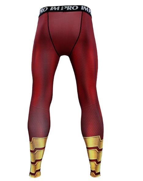 Men's Shazam Compression Leggings Spats-RashGuardStore