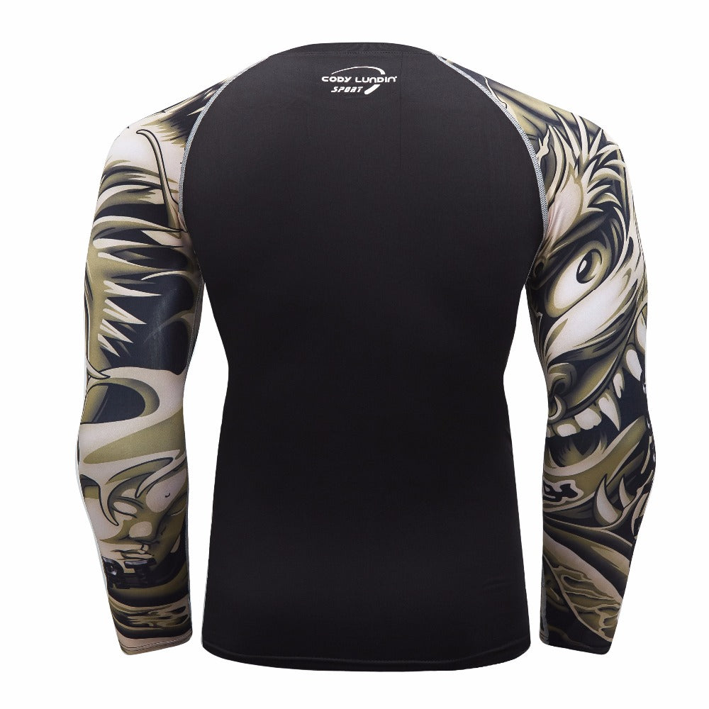 Dragon Compression 'Bloodthirsty' Elite Long Sleeve Rashguard