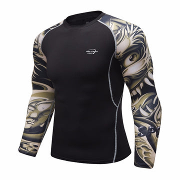 Dragon Compression 'Bloodthirsty' Elite Long Sleeve Rashguard