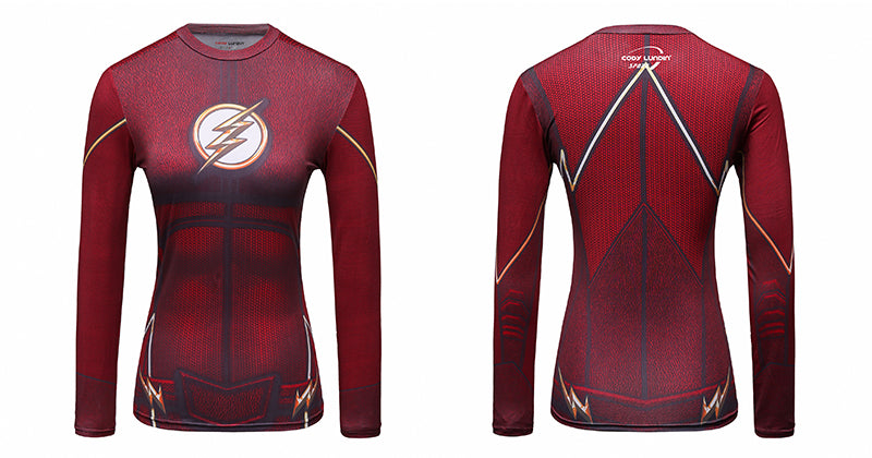 Women's The Flash Compression Elite Long Sleeve Rashguard