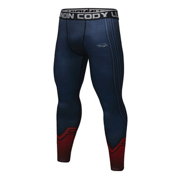 Men's Superman Elite Compression Leggings Spats