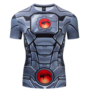 Cyborg Compression Short Sleeve Rashguard