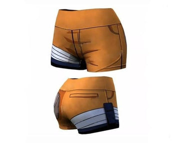 Women's Naruto Yoga Shorts