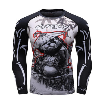 Panda Compression 'Samurai' Elite Long Sleeve Rashguard