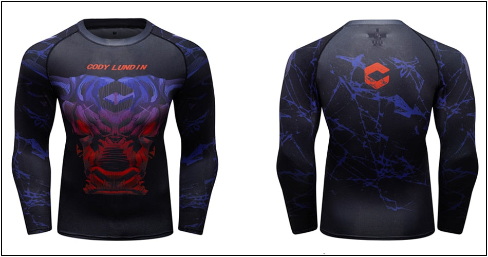 Bull Compression 'Not This Time | Set of 2' Elite Rashguard