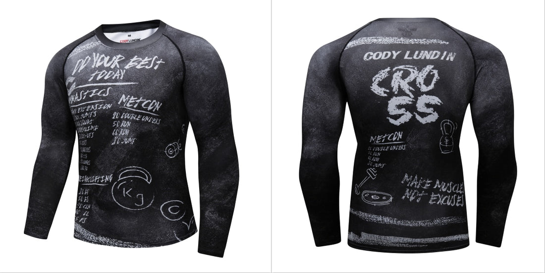 Warrior Compression 'Metcon | Wod' Elite Long Sleeve Rashguard