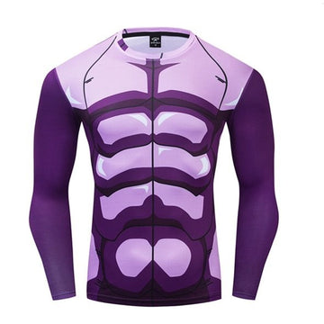 Dragon Ball Z Compression 'Hit' Premium Long Sleeve Rashguard