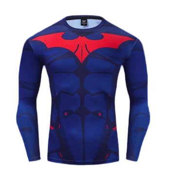 Batman Compression 'Red Hood' Premium Long Sleeve Rashguard