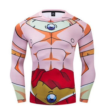 Dragon Ball Z Compression 'Broly' Premium Long Sleeve Rashguard