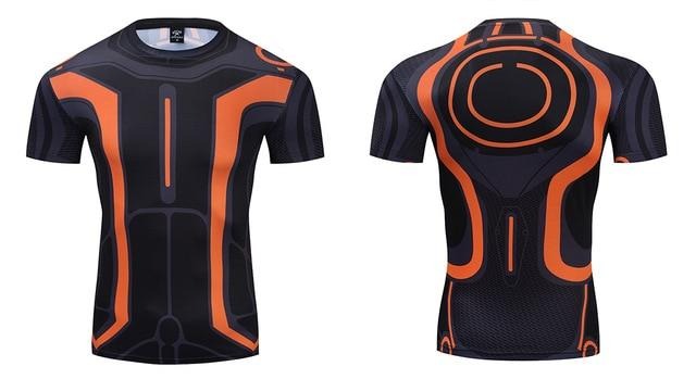 Tron Compression 'Legacy | Clu' Premium Short Sleeve Rashguard