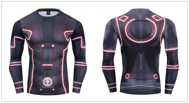 Tron Legacy Compression 'Clu | Finish the Game' Premium Long Sleeve Rashguard