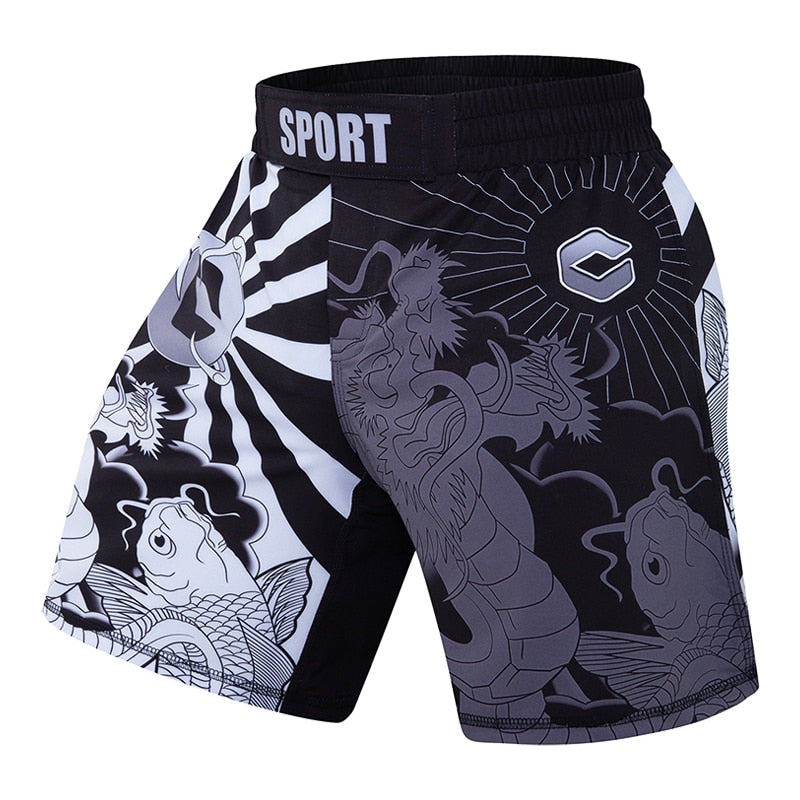 Warrior Series Men's Samurai 'Coy Pond' Elite Fight Shorts