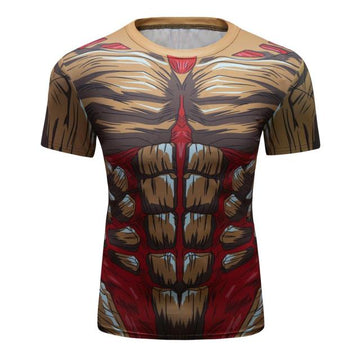 Attack on Titan 'Armored Titan' Elite Short Sleeve Rashguard