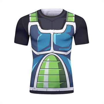 Dragon Ball Z 'Onyx Bardock' Short Sleeve Elite Rashguard