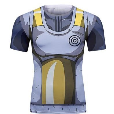 Dragon Ball Z 'Vegeta Resurrection F' Short Sleeve Elite Rashguard