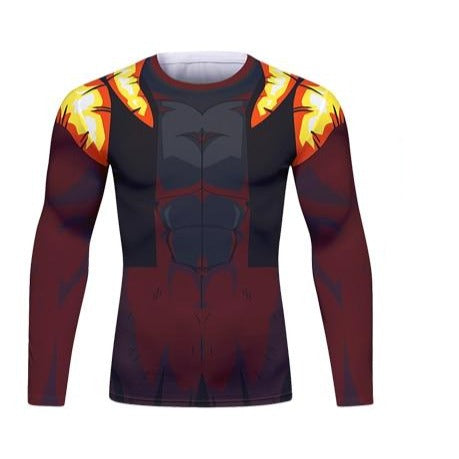 Dragon Ball Z 'Super Saiyan 4 | Onyx Gogeta' Long Sleeve Elite Rashguard