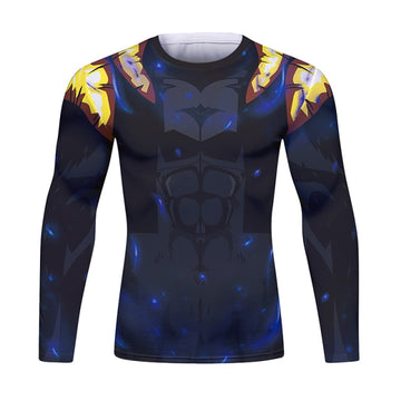 Dragon Ball Z 'Super Saiyan | Onyx Gogeta' Long Sleeve Elite Rashguard