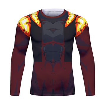 Dragon Ball Z 'Super Saiyan 4 | Onyx Gogeta' Long Sleeve Elite Rashguard