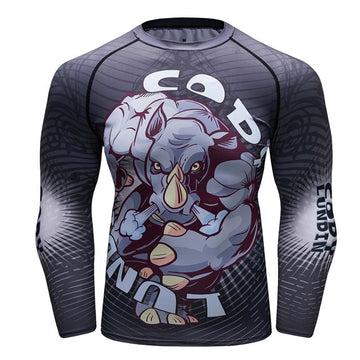 Bull Rhino Compression Elite Long Sleeve Rashguard