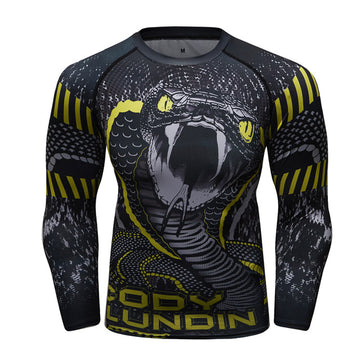 Python Snake Compression Elite Long Sleeve Rashguard