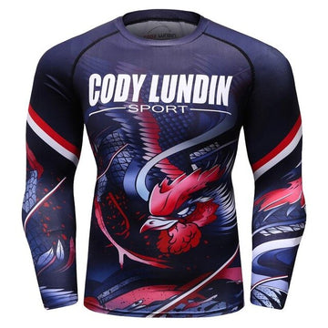 Phoenix Compression 'Bird of Prey' Short Sleeve Rashguard