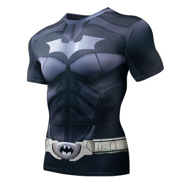 Batman Compression 'Batman Begins' Short Sleeve Rashguard