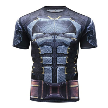 Batman Compression 'Dark Knight | Tumbler' Elite Short Sleeve Rashguard