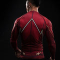 The Flash 'Classic' Compression Long Sleeve Rash Guard-RashGuardStore