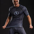 The Flash 'Zoom' Compression Short Sleeve Rash Guard-RashGuardStore